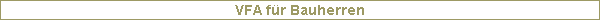 VFA f�r Bauherren